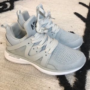 APL propelium sneakers. Light blue/white